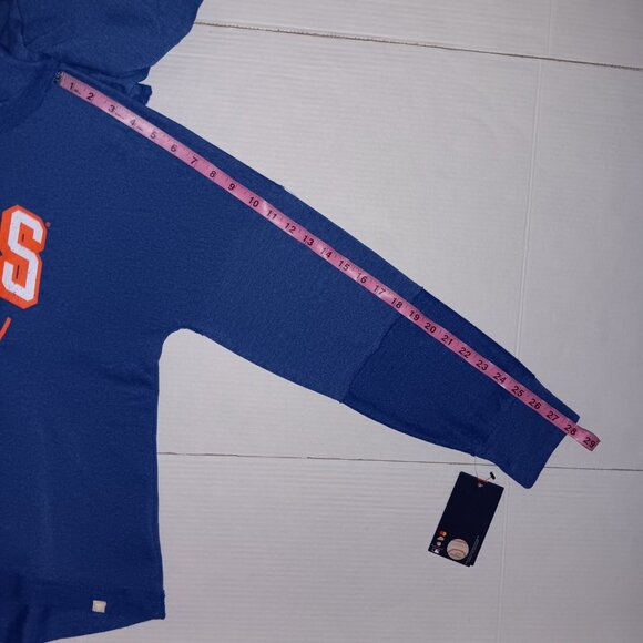 FANATICS NY METS BASEBALL WOMEN'S HOODIE SWEATSHIRT - Picture 9 of 10